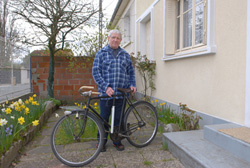 Guy et son velo